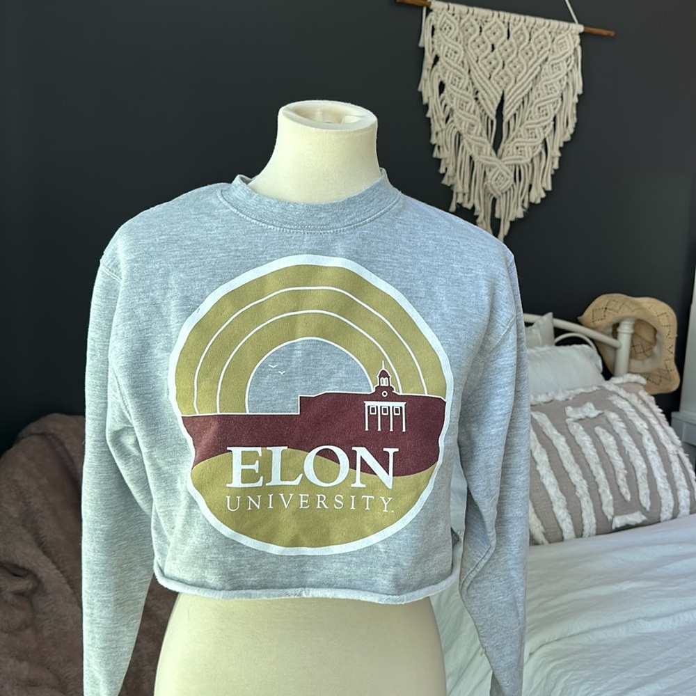 Cropped Elon Crew Neck